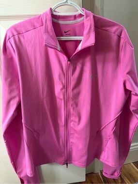 Nike Women's Pink Full-Zip Training Jacket